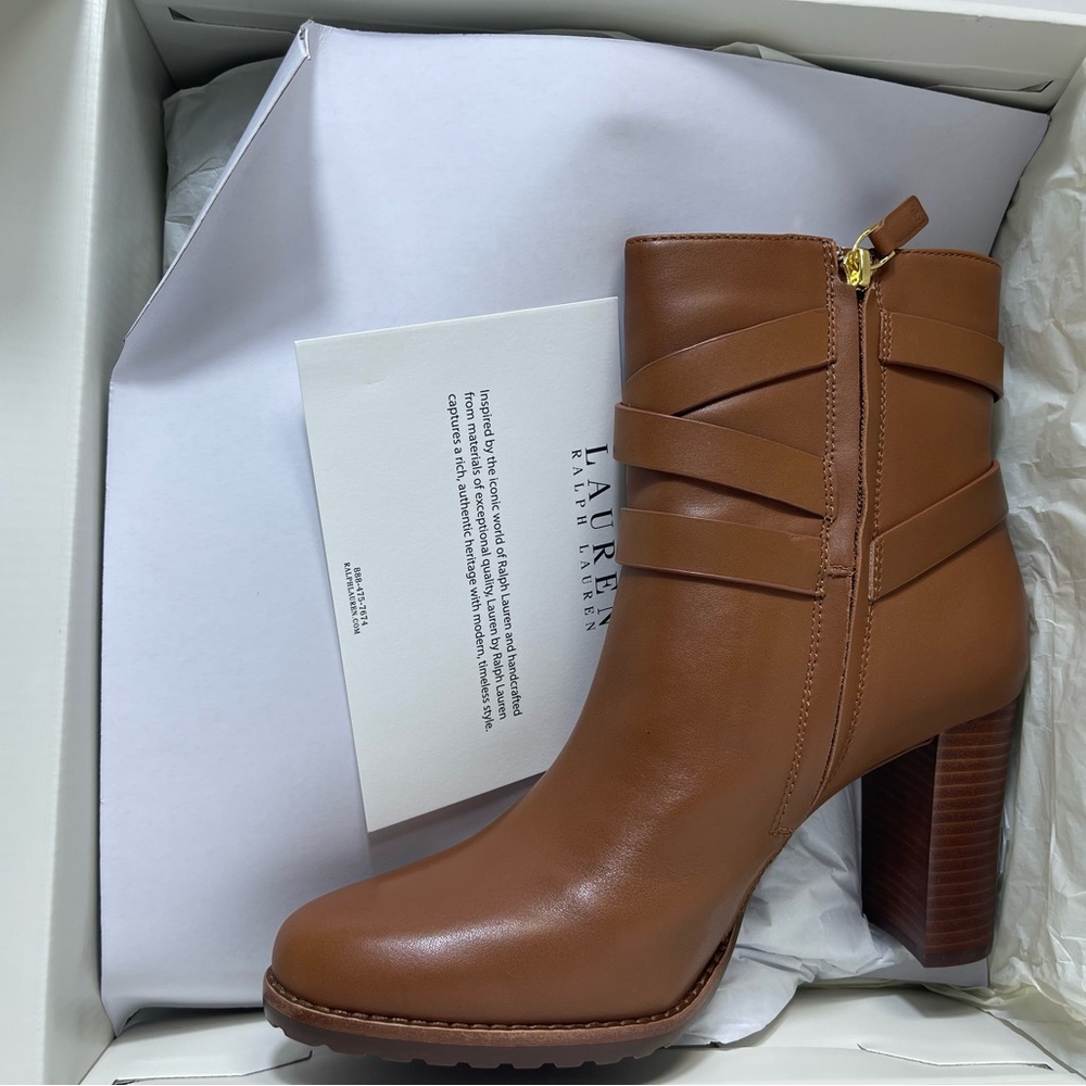 Ralph Lauren Women’s Collins Dress Booties NWT Size 9B With Box - Picture 13 of 15